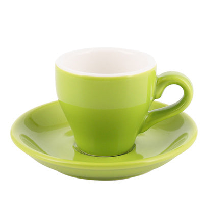 Restaurant set coffee cup and dish ceramics