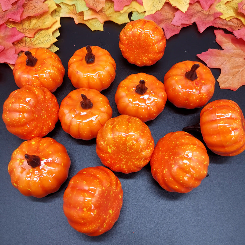 Halloween Simulation Pumpkin Christmas Decoration Ornaments
