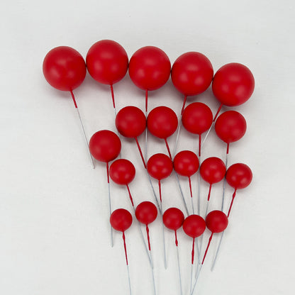 Faux Balls Cake Decoration