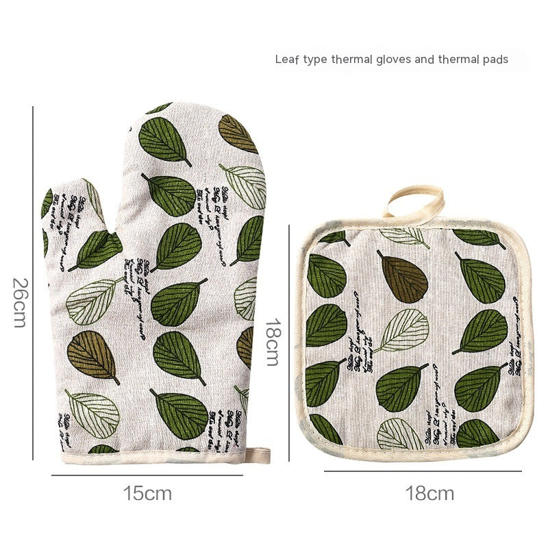 Household High-temperature Resistant Kitchen Insulation Gloves