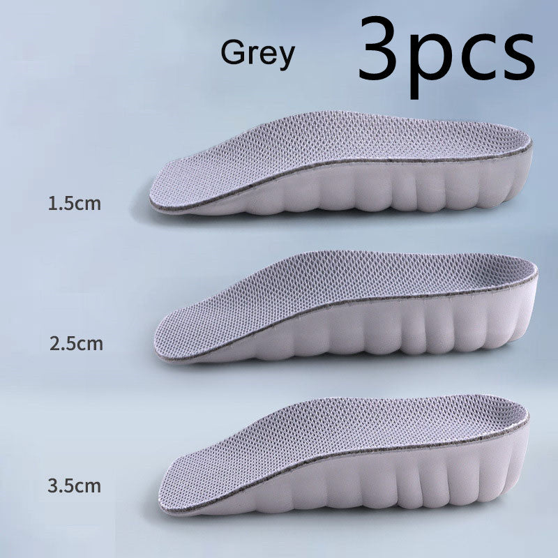 Height Increase Insoles For Men Women Shoes Flat Feet Arch Support Orthopedic