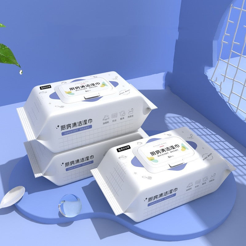 Kitchen Cleaning Strong Oil Removing Household Disposable Rag