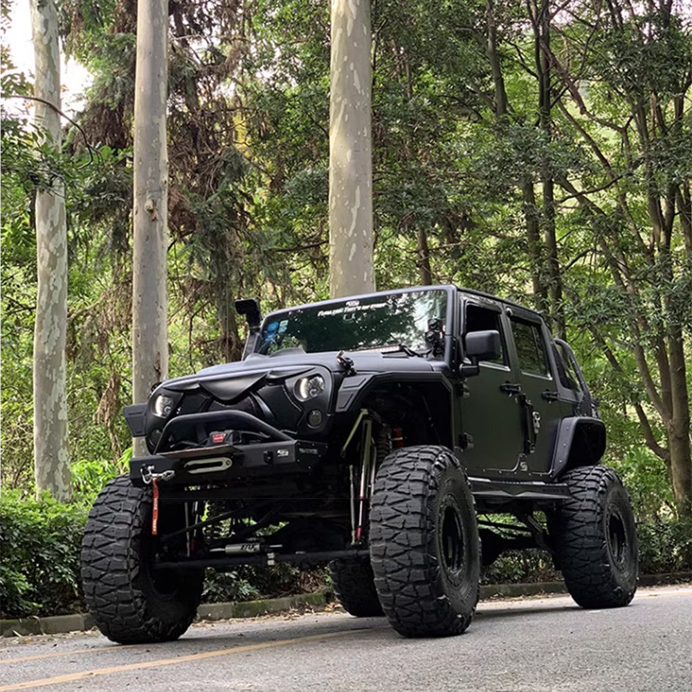 Viper Front Grille Grid Grill For 2007-2018 Je Ep Wrangler Rubicon Sahara Sport JK,JKU, Matte Black