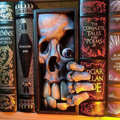 Book Decoration Resin Sculpture Devil's Hand Bookmark Halloween Gift