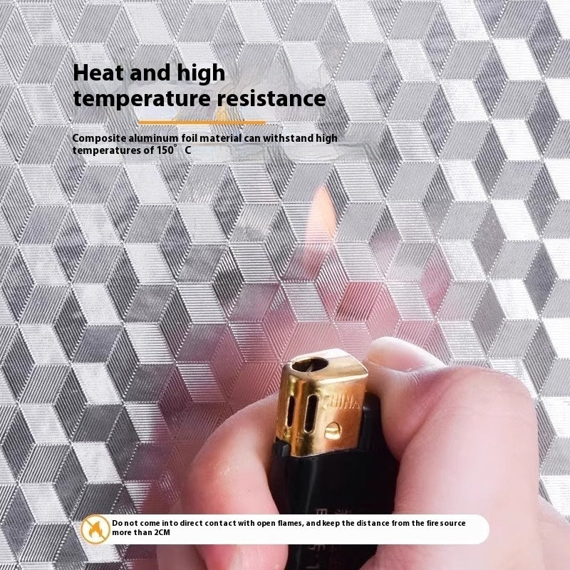 Kitchen Oil-proof Fire-proof High Temperature Resistance Aluminized Paper