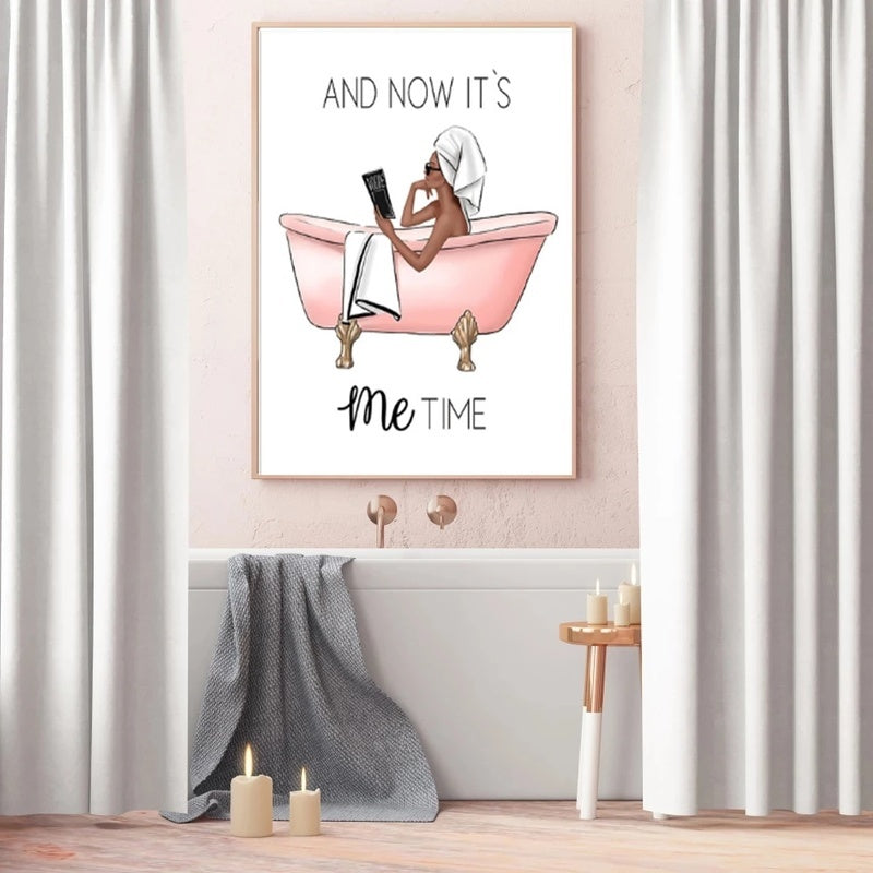 Nordic Fashion Bathroom Decoration Fashion Posters And