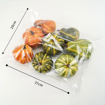 Autumn Pastoral Style Simulation Pumpkin Acorn Maple Leaf Pine Cone Halloween Diy Decoration Props