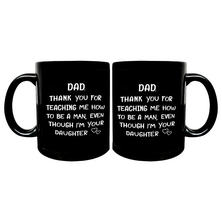 Black Glaze Mug Ceramic Coffee Cup