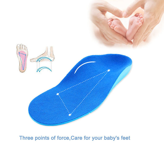 Children's Insoles O/X Leg Foot Valgus Arch Support Orthosis Flat Foot Correction Insole Foot Care