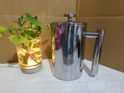 French Press Coffee Maker Stainless Steel Coffee Percolator