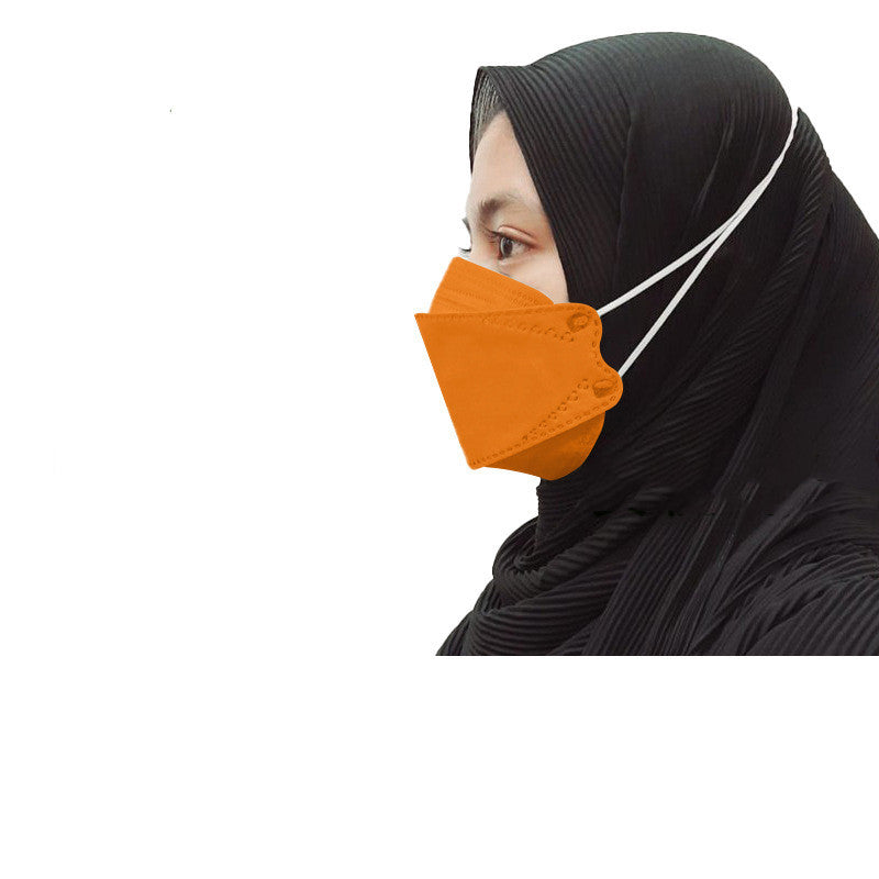 Filter Masker Korea KF94 Hijab Headloop 10pcs 4D Adult Mask