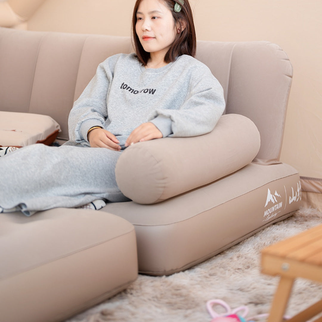 Home Folding Inflatable Sofa, Outdoor Air Cushion
