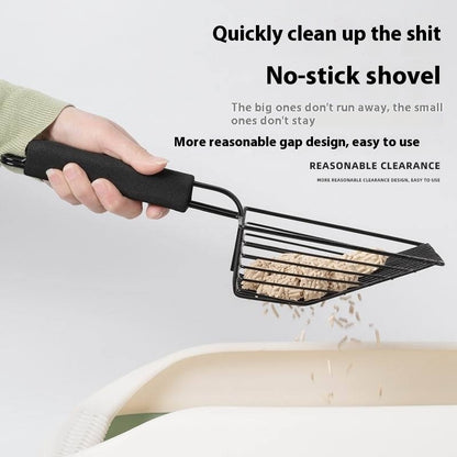 Metal Cat Litter Scoop Poop Cleaning Artifact