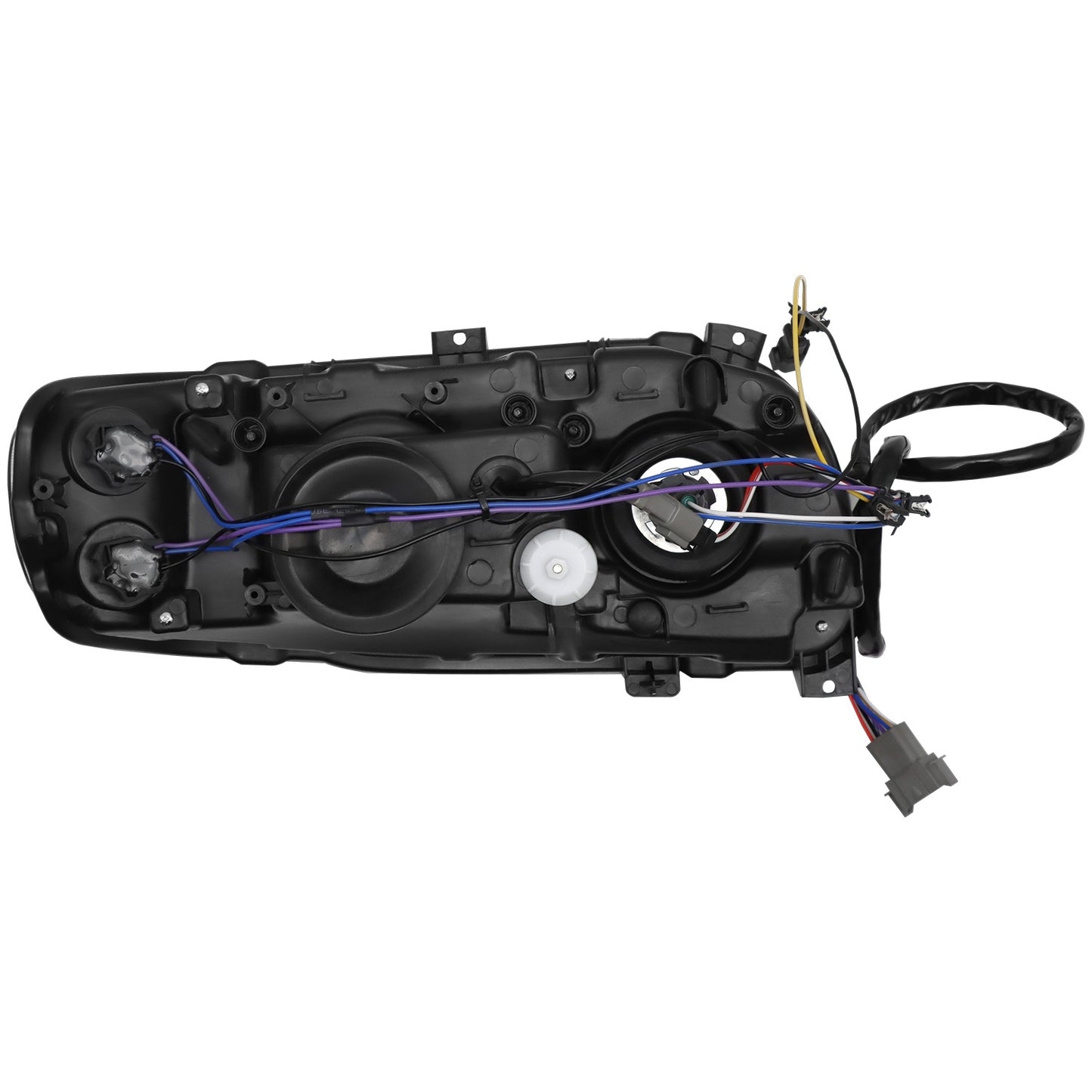 2008-2018 Peterbilt 388-389, Headlights, American Version, Halogen Assembly-LED Light Strip