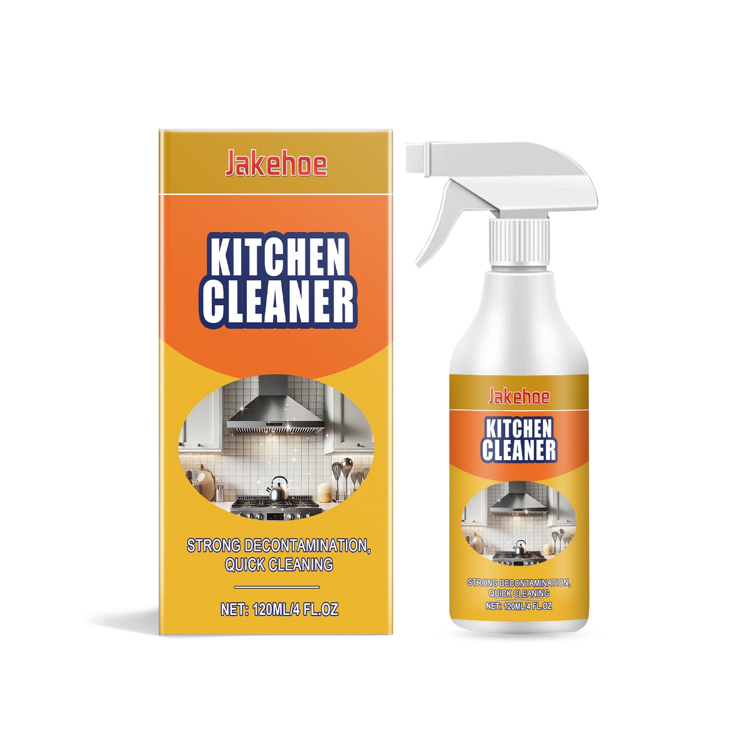 Kitchen Grease Cleaner Multi-Effect Decontamination