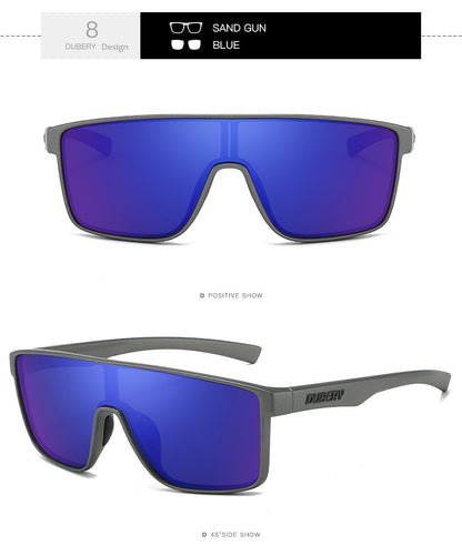 Men's And Women's Real Film One-piece Polarized Outdoor Cycling Fishing Sunglasses Sun Glasses