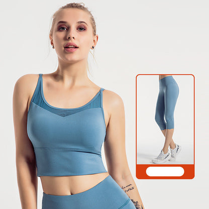 Mesh breathable leisure sports suit