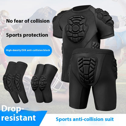 Sports Anti-collision Soccer Suit Set Competition Training