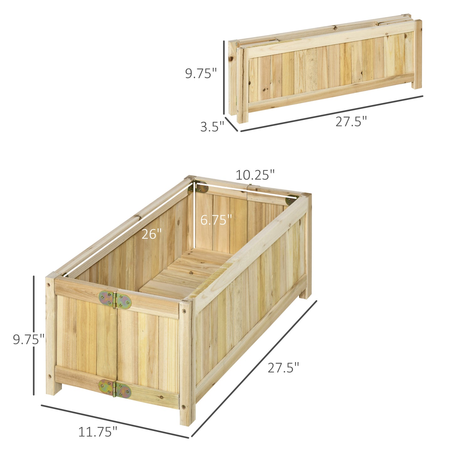 Foldable Raised Garden Bed