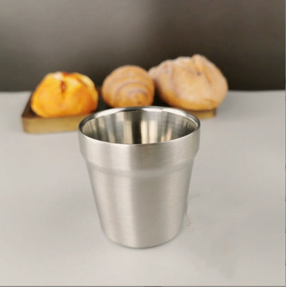 Stainless Steel Double Beer Mug Korean Style