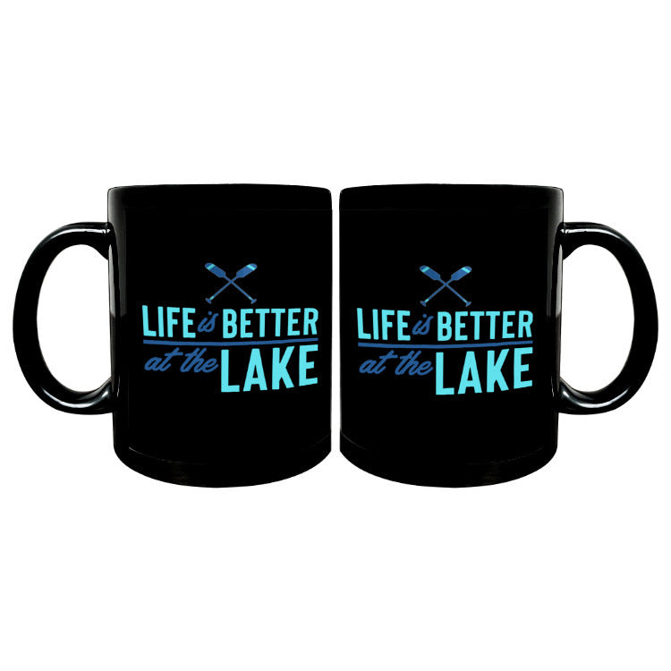 Black Glaze Mug Ceramic Coffee Cup