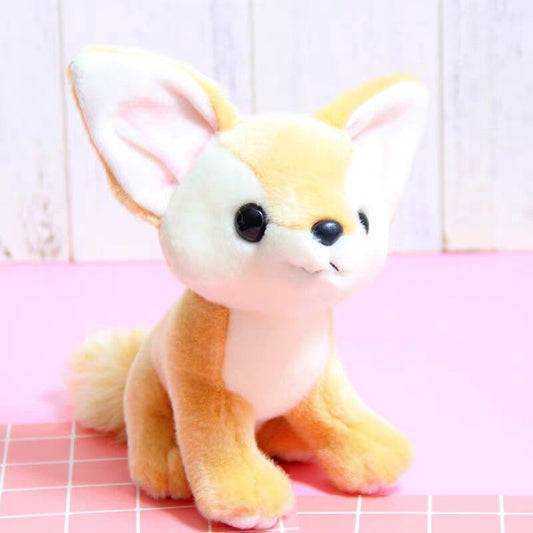 Wide-eared fox doll rag doll