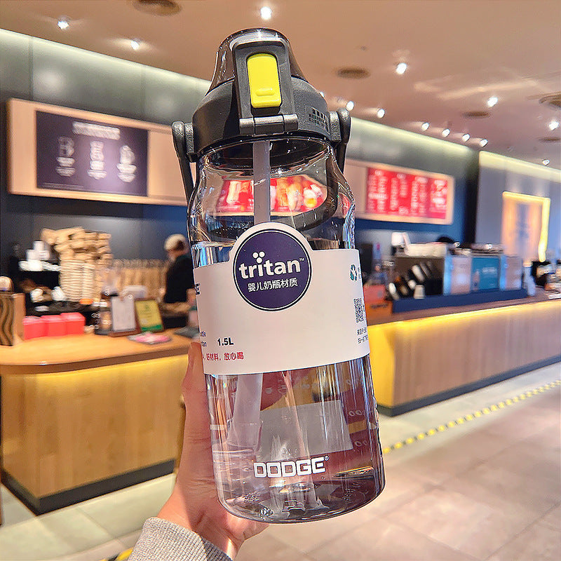 Large Capacity Plastic Sippy Cup Fitness Exercise