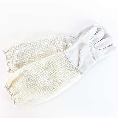 Protection Products Three-layer Breathable Mesh Sheepskin Anti-bee Gloves