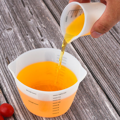 Multi-specification Silica Gel Measuring Cup 6-piece Set