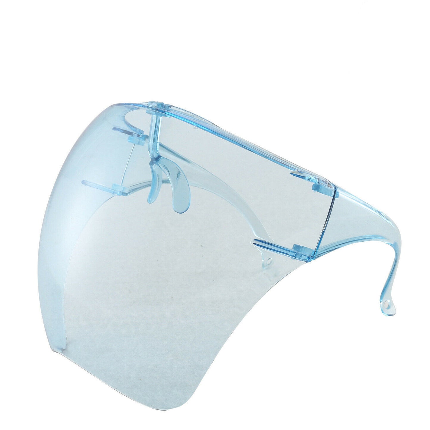 Face Screen Anti-droplet Anti-fog Windproof Eye Protection Dustproof Lampblack Mask Transparent Full Face Head Cover