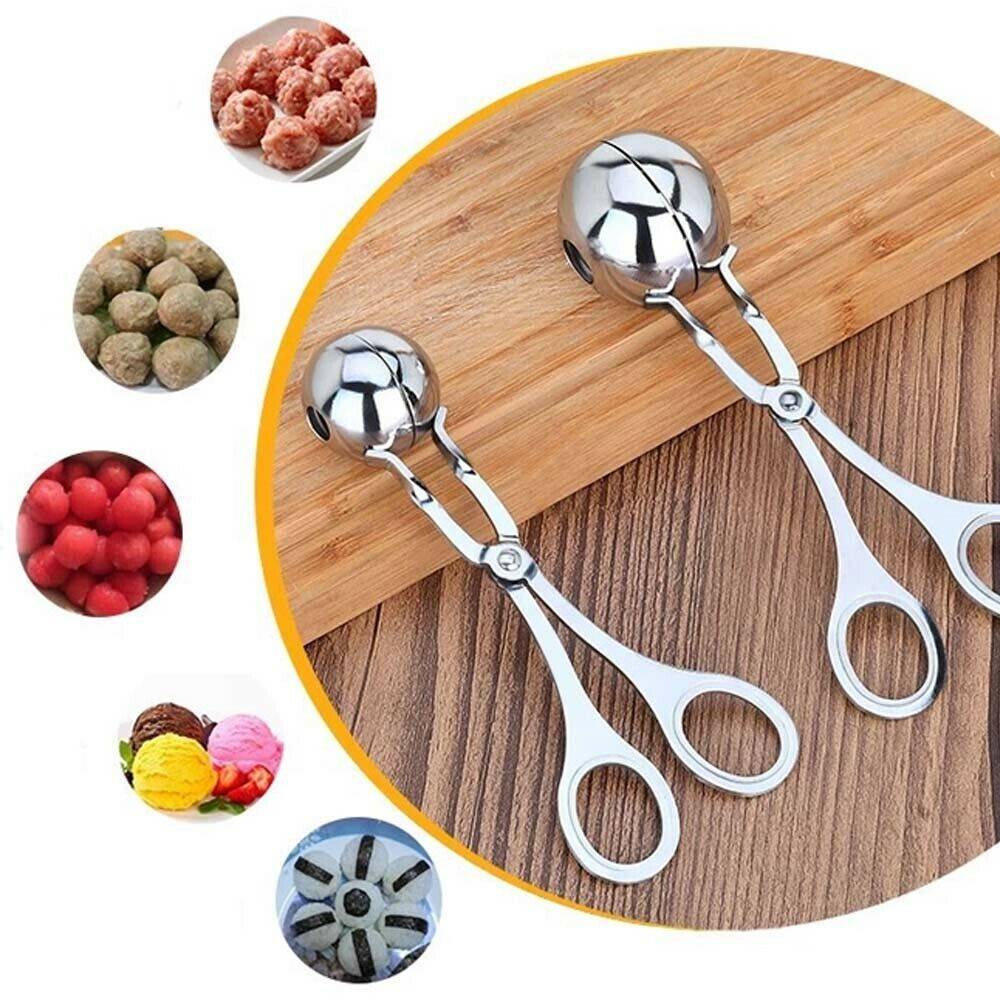 Model Meatball Maker Meat Kitchen Non Stick Spoon Stainless Steel Spoon