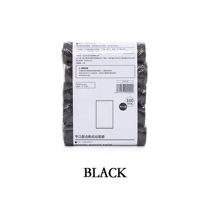 Kitchen Flat-mouth Garbage Thickened Classification Plastic Bag