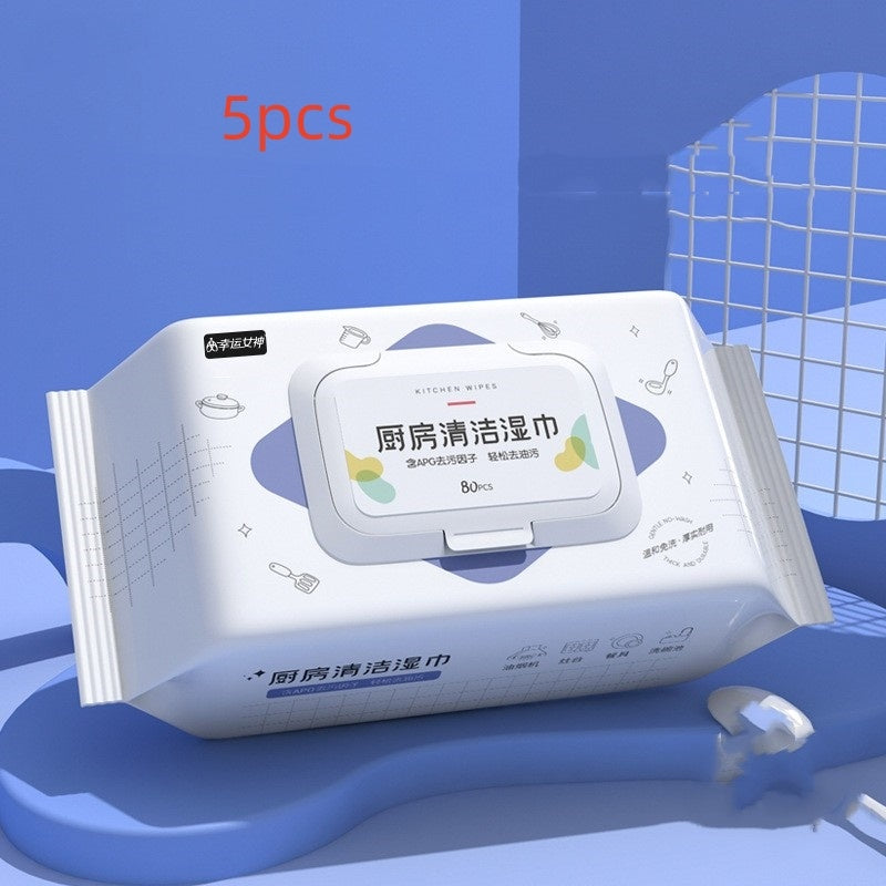 Kitchen Cleaning Strong Oil Removing Household Disposable Rag