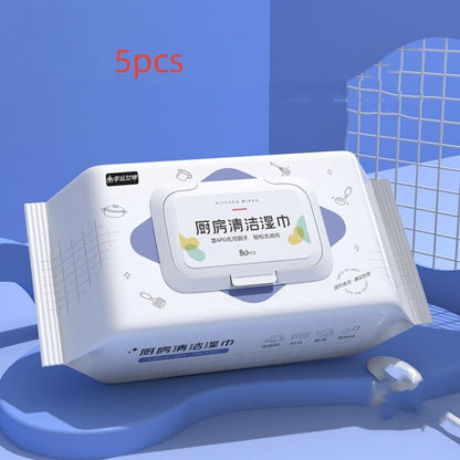 Kitchen Cleaning Strong Oil Removing Household Disposable Rag