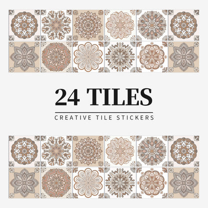 Mandala Self-adhesive Wall Sticker Kitchen Stove Decoration