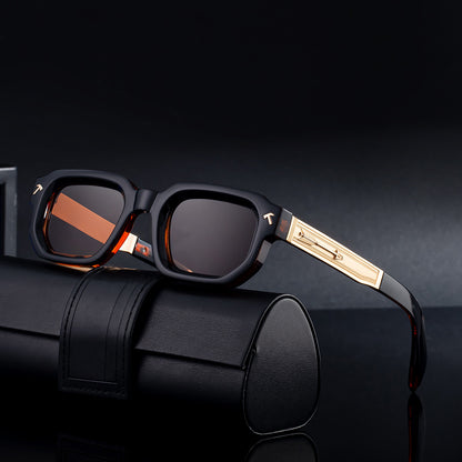 Fashion Box Sun Glasses Male Outdoor Driving Driving