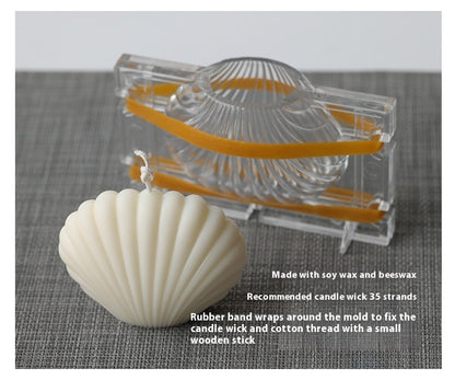 Shell Candle Mould Homemade Aromatherapy Candle