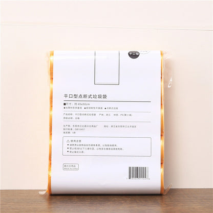Thickening Of Flat Mouth Garbage Bags