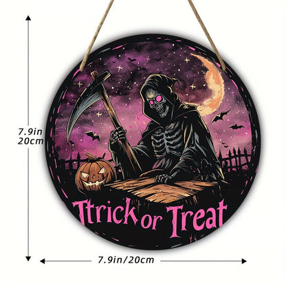 Halloween Wooden Doorplate Home Decoration