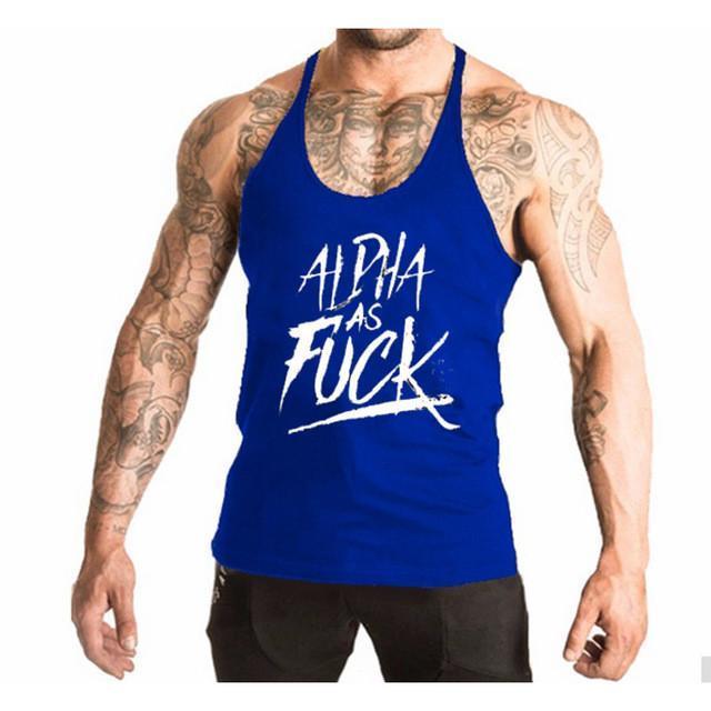 HOODED SKULL BODYBUILDING TANK TOP
