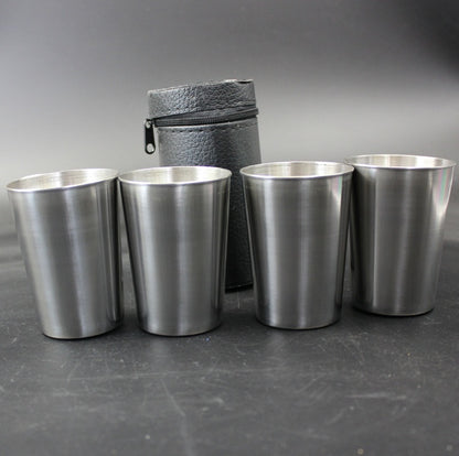 Stainless steel mug camping mug mug