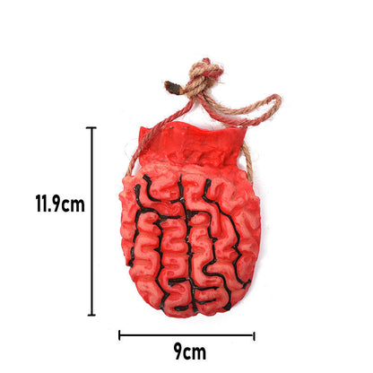 Halloween scene decoration props broken limb pendant