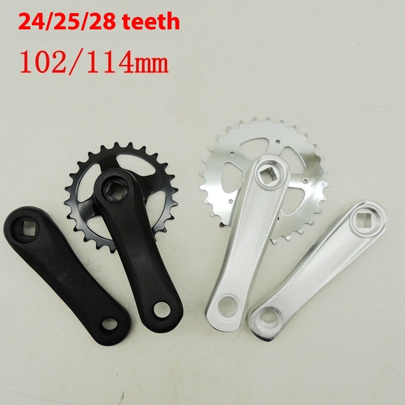 Children's Bicycle Crankset Aluminum Alloy Crank Sprocket