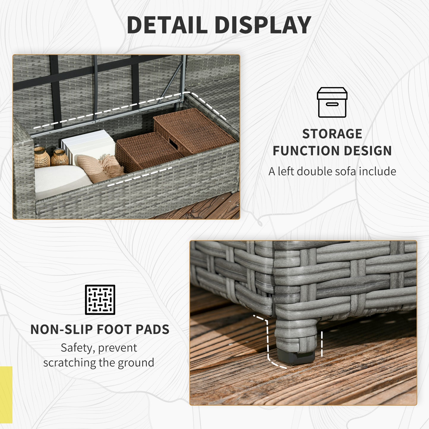 Outdoor Patio Furniture Set