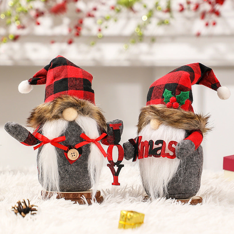 Christmas Decoration Doll Faceless Doll Decoration