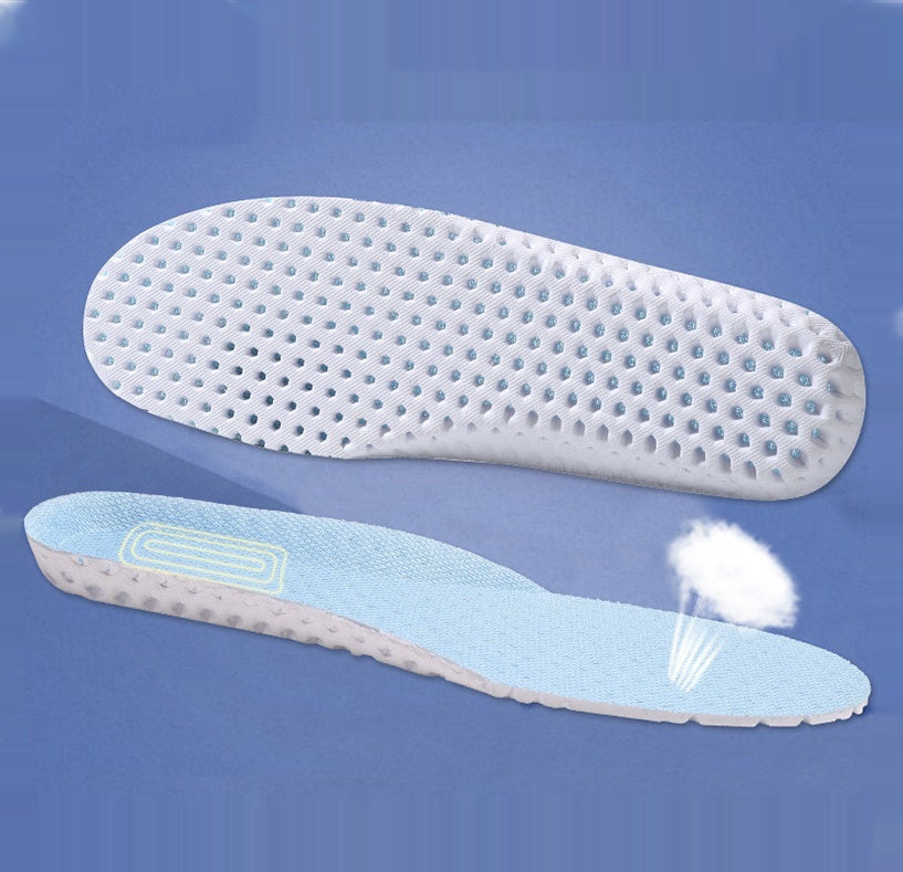 Thickened Shock-absorbing Soft Bottom Universal Breathable Sweat Absorbing Sports Insole
