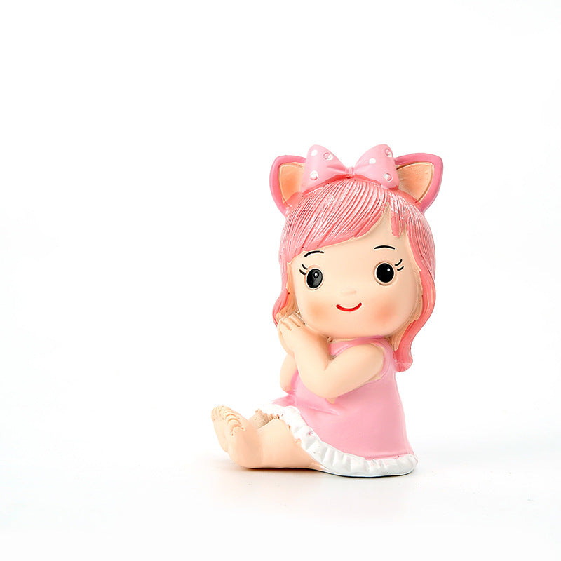Philharmonic Allen Prince Cake Decorating Piece Resin Artifact Birthday Cute Party Decoration