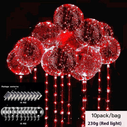 Helium Floating Air Led Glowing Balloon Party Decoration Balloon