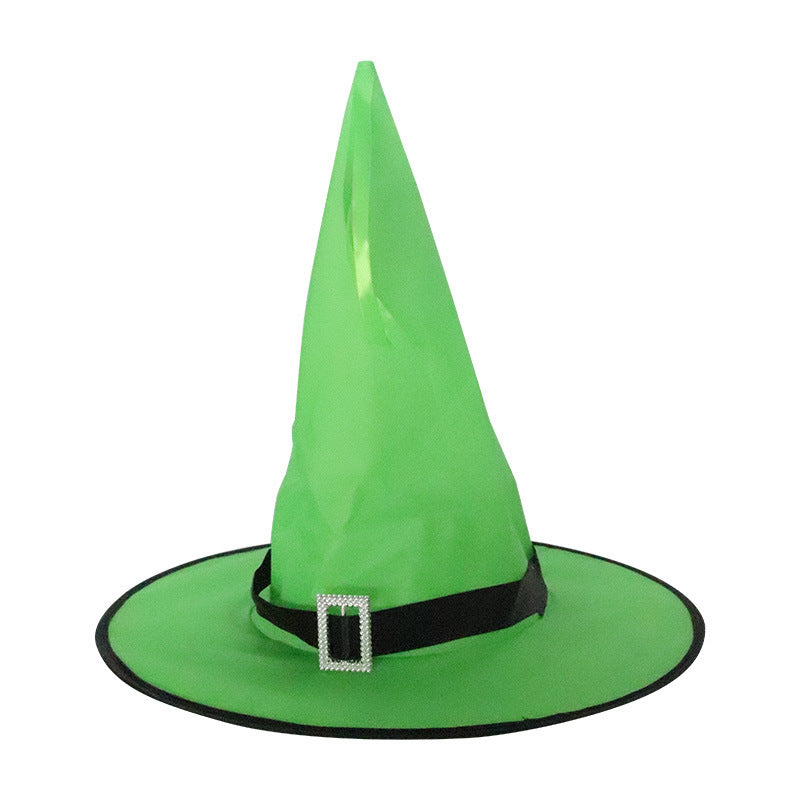 Halloween Party Decoration Props LED Glowing Witch Hat