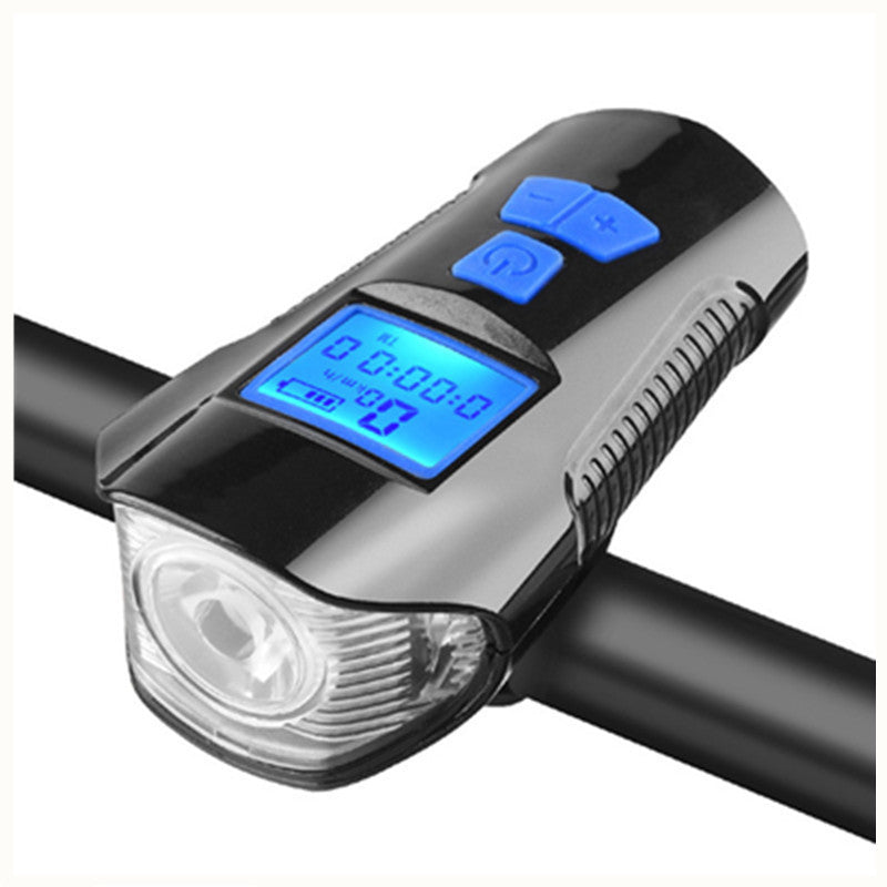 Bicycle Light Accessories USB Charging With Speaker Code Meter